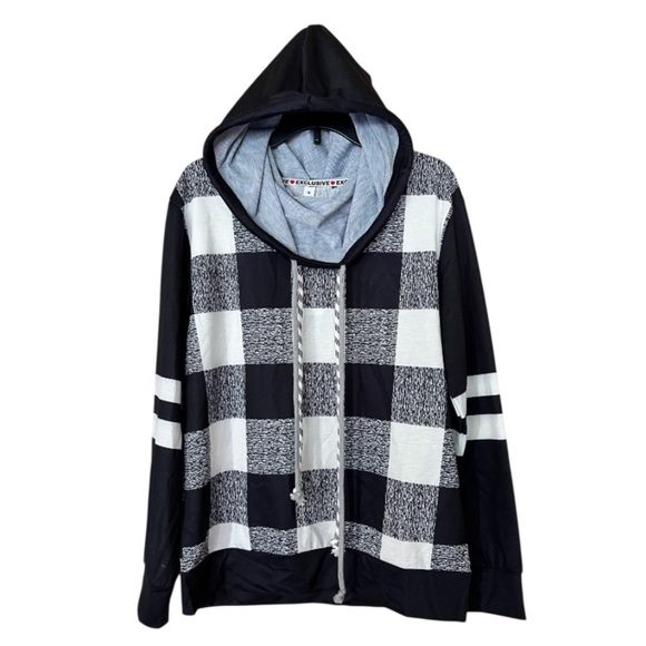 NWT Exclusive Black & White Checkered Hoodie
Size M - Picture 5 of 9